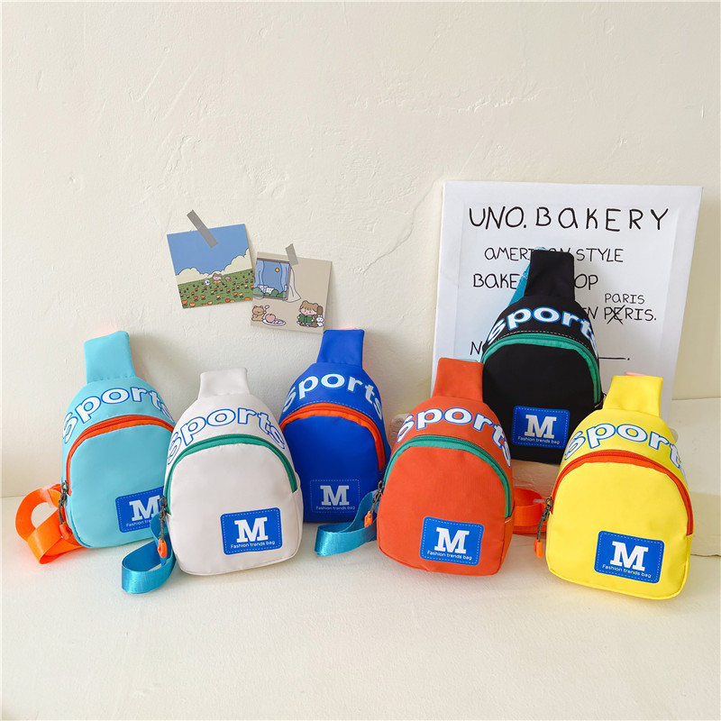 Fashion Korean Style Children's Bag Boy Crossbody Bag Boy Hip Hop Small Bag Handsome Trendy Korean W