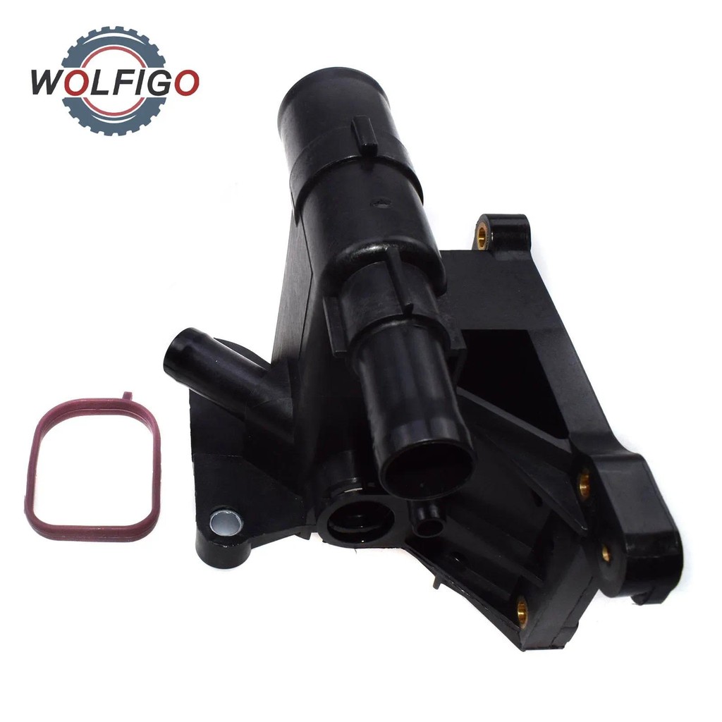 WOLFIGO เครื่องยนต์ Coolant Water Outlet สําหรับ Ford Focus Escape Fusion Transit Connect Mercury Ma