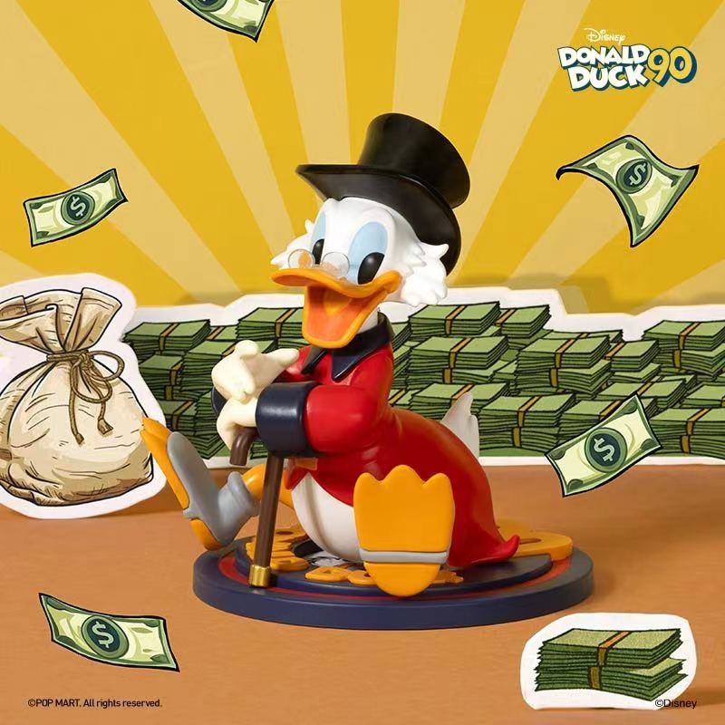 Disney Donald Duck 90th Anniversary Series Mystery Box POPMART POPMART เครื่องประดับน่ารักอินเทรนด์เ