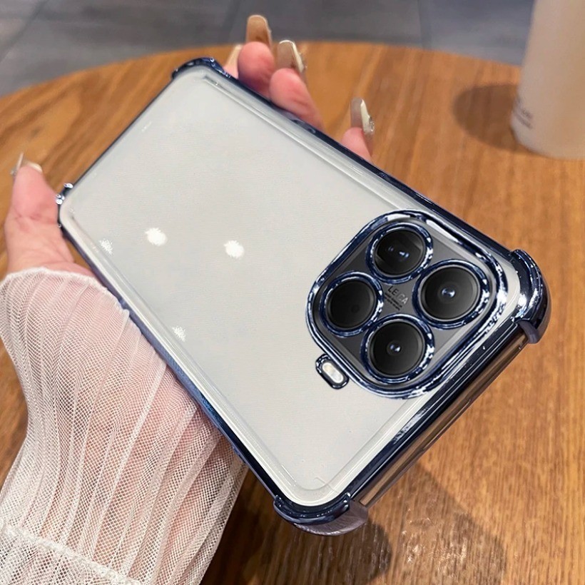 กันกระแทกเคสโทรศัพท์สําหรับ Xiaomi 15T Pro 14T Pro 17 Pro Max 15 Pro 15 Ultra Poco C85 C75 C71 F7 Ulta F7 X7 Pro M7 นุ่มโปร่งใสสี่มุม anti fall - รูปที่ 3