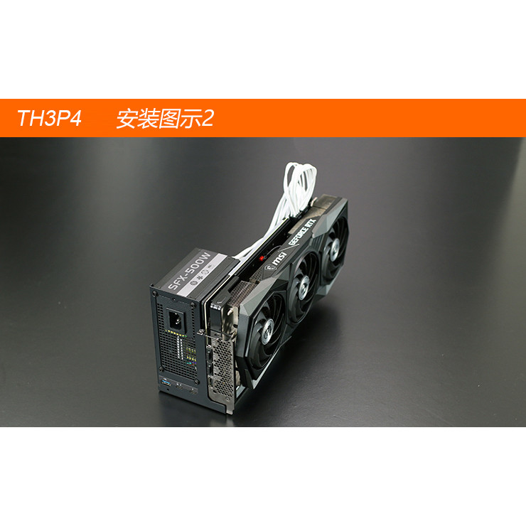 Thunderbolt GPU Dock TH3P4G3 Lightning 3USB4 กราฟิกการ์ด Docking Station ภายนอกกราฟิกการ์ด