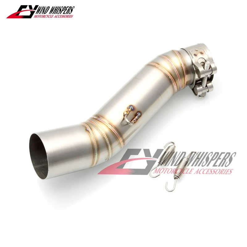 รถจักรยานยนต์ท่อไอเสียท่อกลางอะแดปเตอร์ Fit สําหรับ HONDA CB400X CB500X CB500F CBR400R CBR500R CB CB