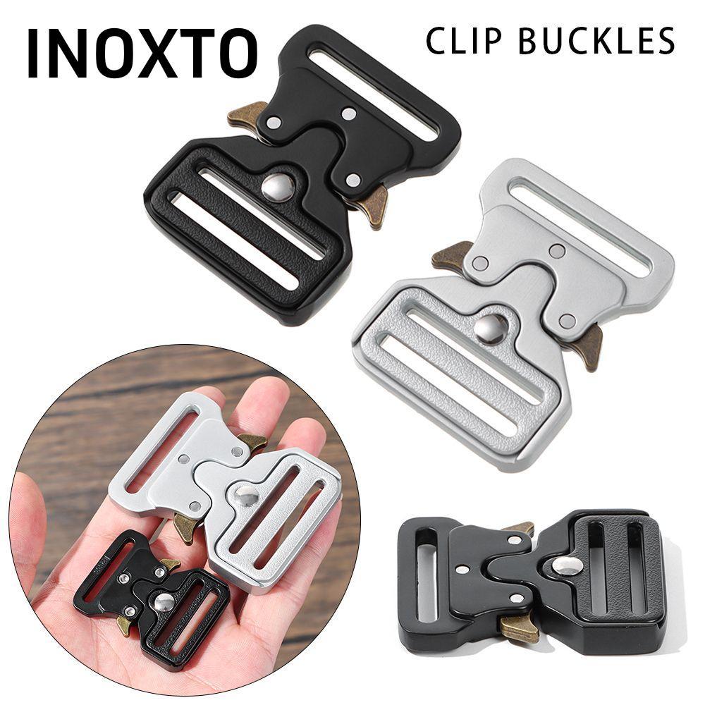 INOXTO คลิปสายรัด DIY กระเป๋ากลางแจ้ง Fire Fighting กระเป๋าเดินทางอุปกรณ์เสริม