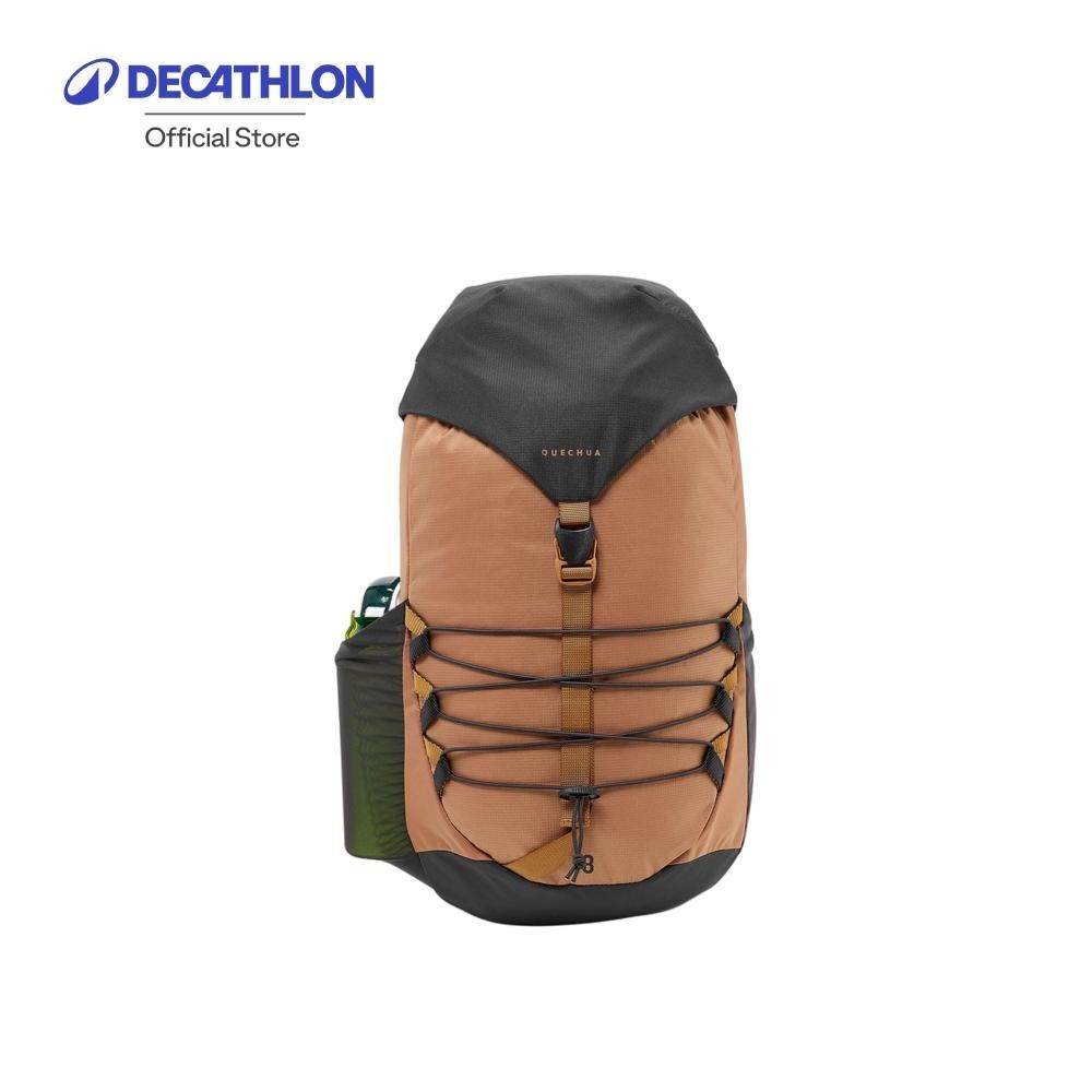 Decathlon 18 L kids’ hiking backpack, 7-15 years, MH500 - Brown กระเป๋าเดินป่าเด็กรุ่น MH500 ขนาด 18