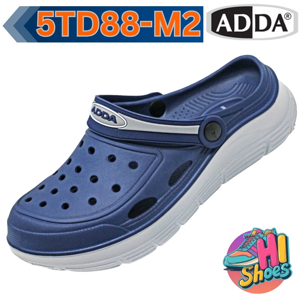 รองเท้าแตะแบบสวมหัวโต ADDA 5TD88M2 สำหรับผู้ชาย (เบอร์ 7-10)