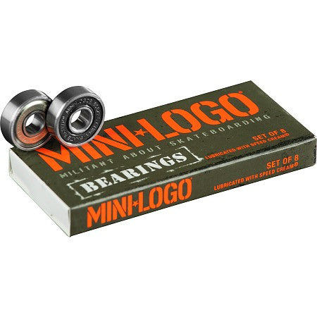 Mini Logo Skateboard Bearings 8mm