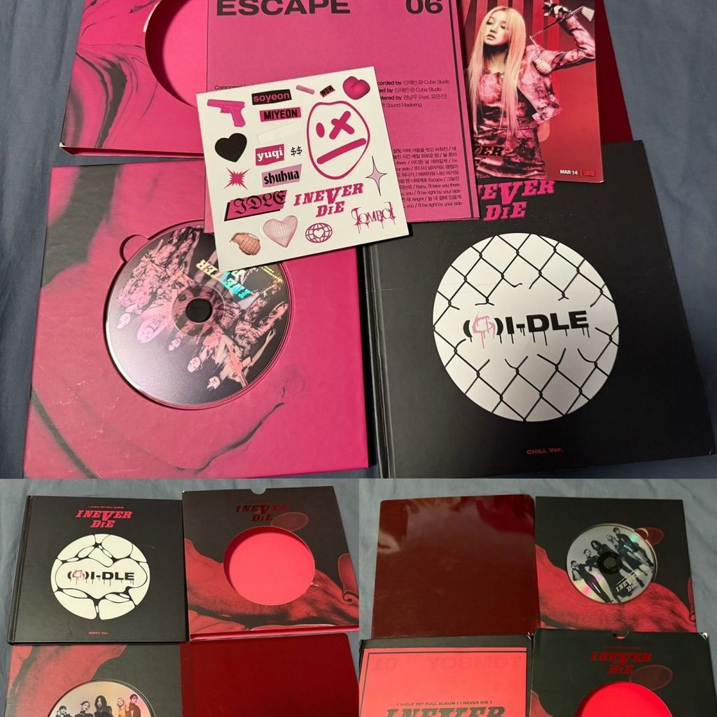 Gidle ปกติในทอมส์ อัลบั้มนู้ดปกติ