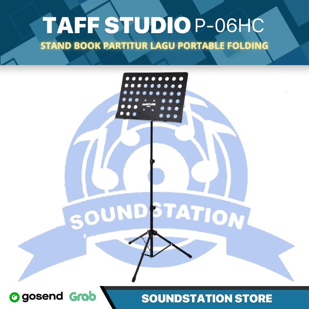 TaffSTUDIO แผ่นเพลงพับแบบพกพา Orchestra P-06HC - ขาตั้งหนังสือ P06HC ขาตั้งพับ P 06HC