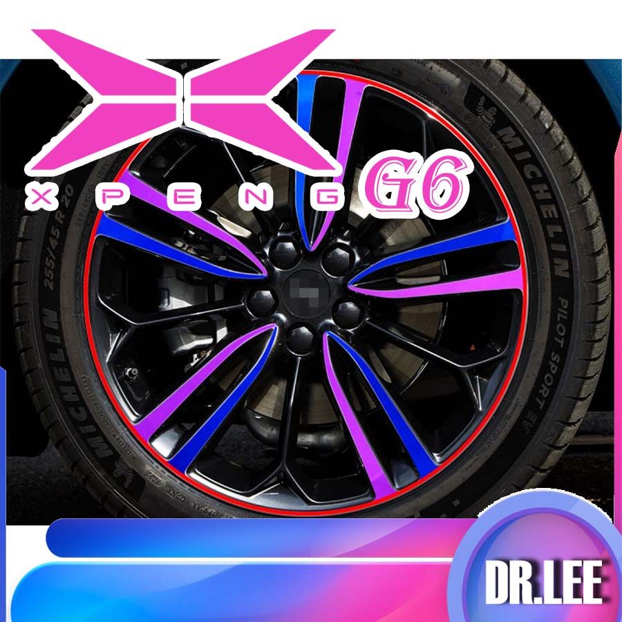 [READY]XPENG G6 Wheel stickers Body Kit XPENG G6 EV Car Decoration Accessories WYLE
