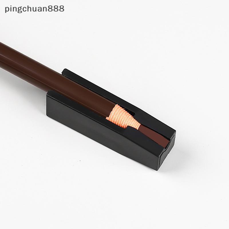 Pingchuan888 1PC ดินสอเขียนคิ้วกันน้ํา Sharpening เครื่องมือ Microblading แต่งหน้าถาวร Nice