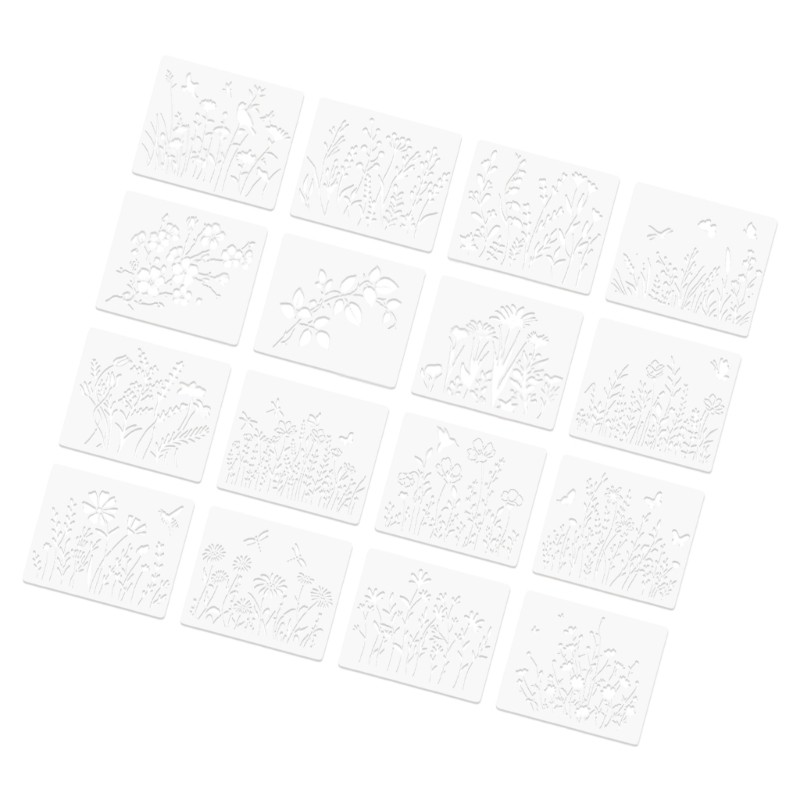 LU Precisions Painting Stencil Template Precisions Cut สําหรับงานศิลปะหัตถกรรมใช้