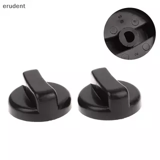 Erudent 2PCS 8 มม.พลาสติกทั่วไปเตาแก๊สเปลี่ยนปุ่มควบคุมช่วงเตาอบลูกบิดสําหรับ Benchtop Burner ใหม่