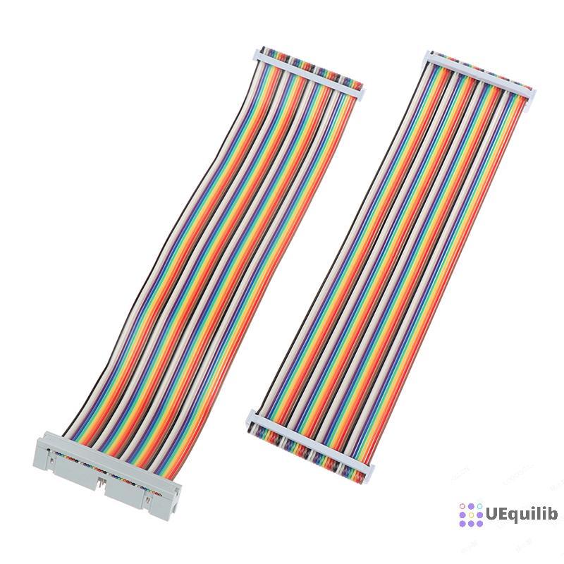 Uequilib Raspberry Pi 40 Pin GPIO Cable Extension Wire สําหรับ Raspberry Pi 4B/3B GPIO Board ใหม่