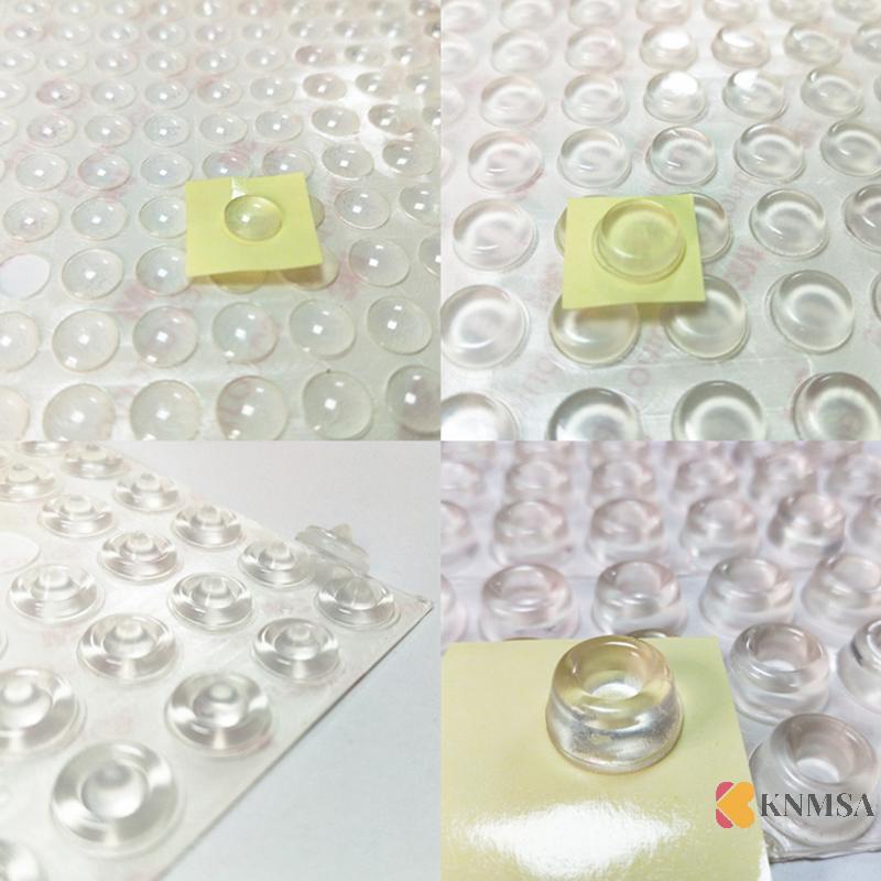 KNMSA] 12 ชิ้น Clear Tailer Adhesive Stopper ยาง Damper บัฟเฟอร์ตู้กันชนซิลิโคนเดิม Ssn คอเต่าเดิม