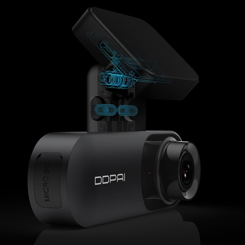 ต้นฉบับ DDPai Mola N3 Dash Cam 1600P ความเร็วพิกัด GPS