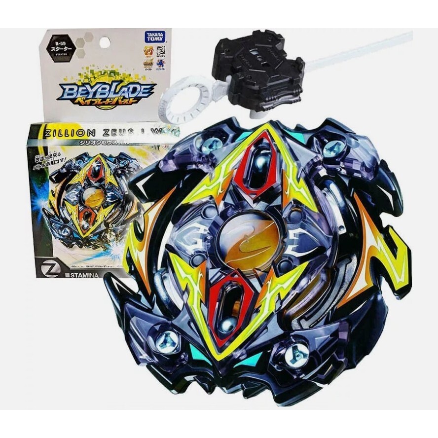 TAKARA TOMY Zillion Zeus IW Booster Beyblade Launcher B-59 ใหม่อย่างเป็นทางการ b59