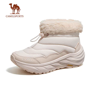CAMEL SPORTS บู๊ตหิมะสำหรับผู้ชายฤดูหนาว ออกแบบเพื่อกันกระแทกด้านนอก อบอุ่น แห้งเร็ว และมีน้ำหนักเบา พร้อมด้วยวัสดุที่ให้ความสะดวกสบาย