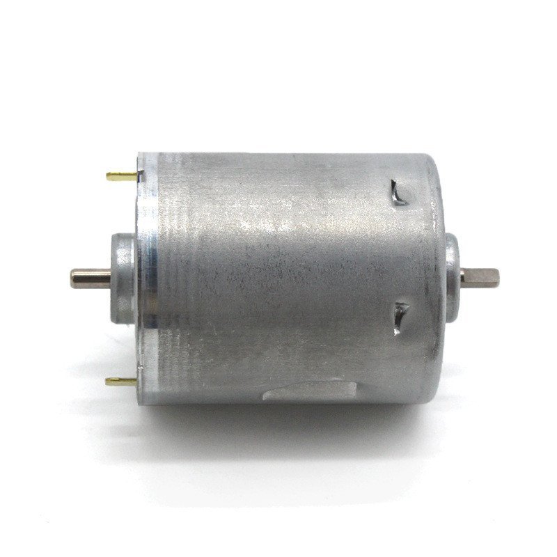 แกนคู่ 360 มอเตอร์ (ความยาวแกน 5 มม.) 6-12 โวลต์แรงบิดสูง DC มอเตอร์ diy Handmade การผลิตขนาดเล็กอุป