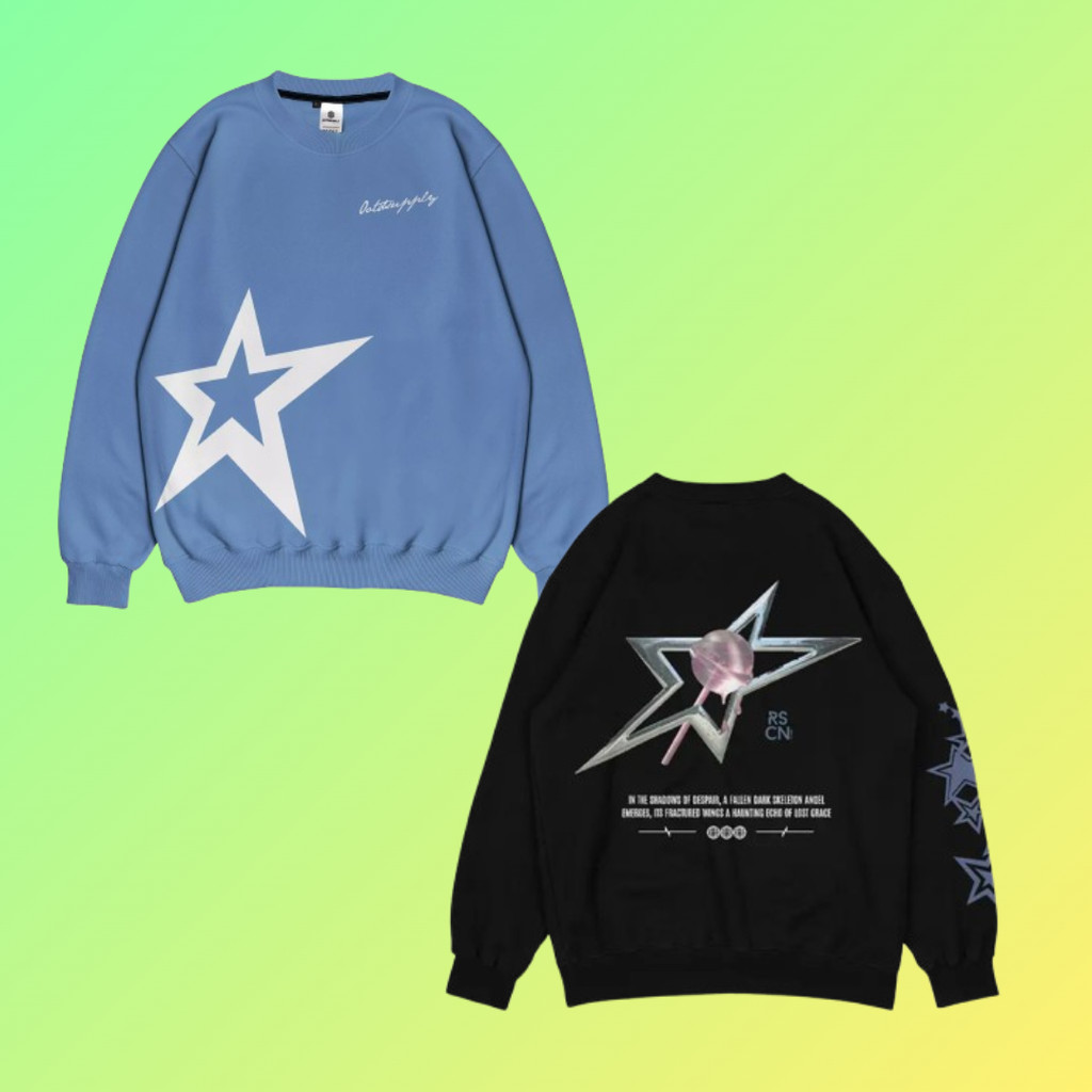 CONTENTTS 2 (LIVE CODE 1-100) TRENDY FASHION STYLE CREWNECK SWETER & HOODIE - FA43