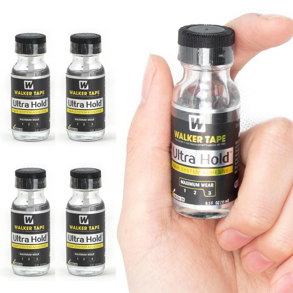 Ultra Hold กาวลูกไม้กันน้ําวิกผมลูกไม้ด้านหน้าด้านหน้ากาวโปร่งใสวิกผมกาวกาวสําหรับ Hairpiece Toupee กาว Remover