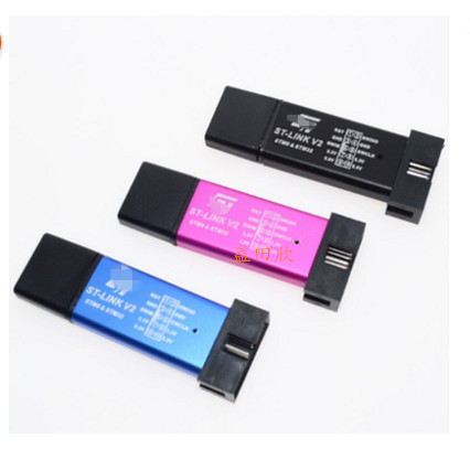 ST-LINK V2 STM8/STM32 จําลองอุปกรณ์โปรแกรมเมอร์ stlink Downloader Line Burner Tester