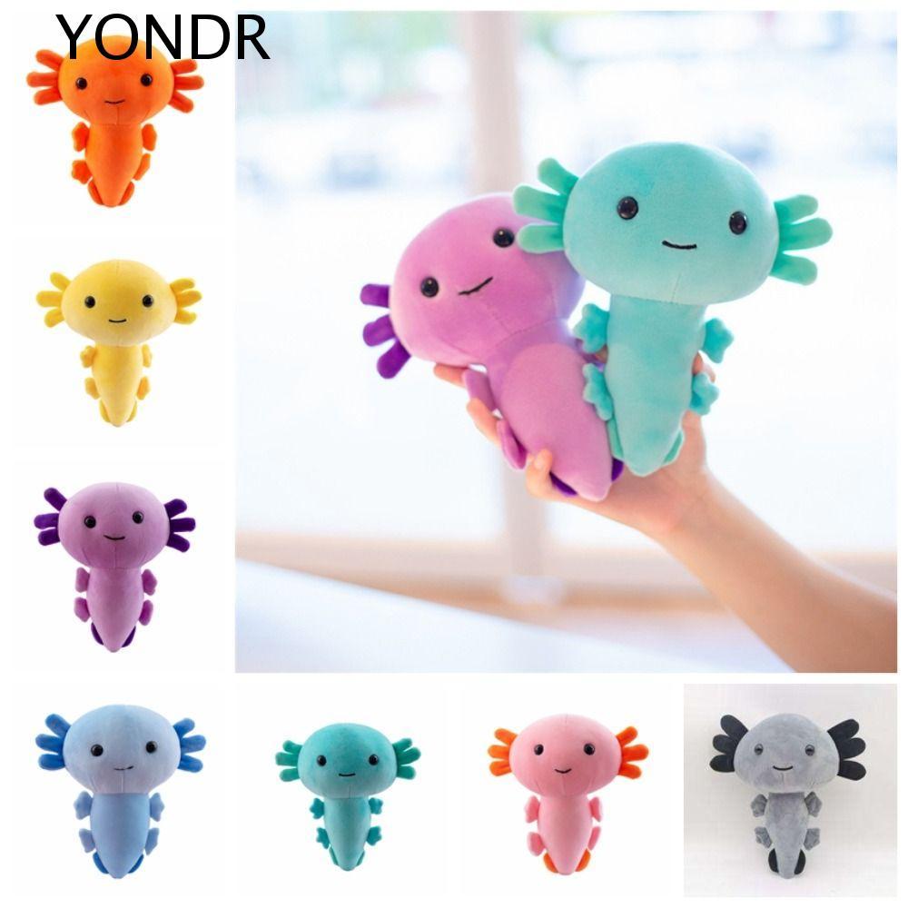 YONDR Axolotl ตุ๊กตาสัตว์ Plushie ตุ๊กตา, Salamander Plushie Axolotl 20 ซม.Axolotl ของเล่นตุ๊กตา, ใต