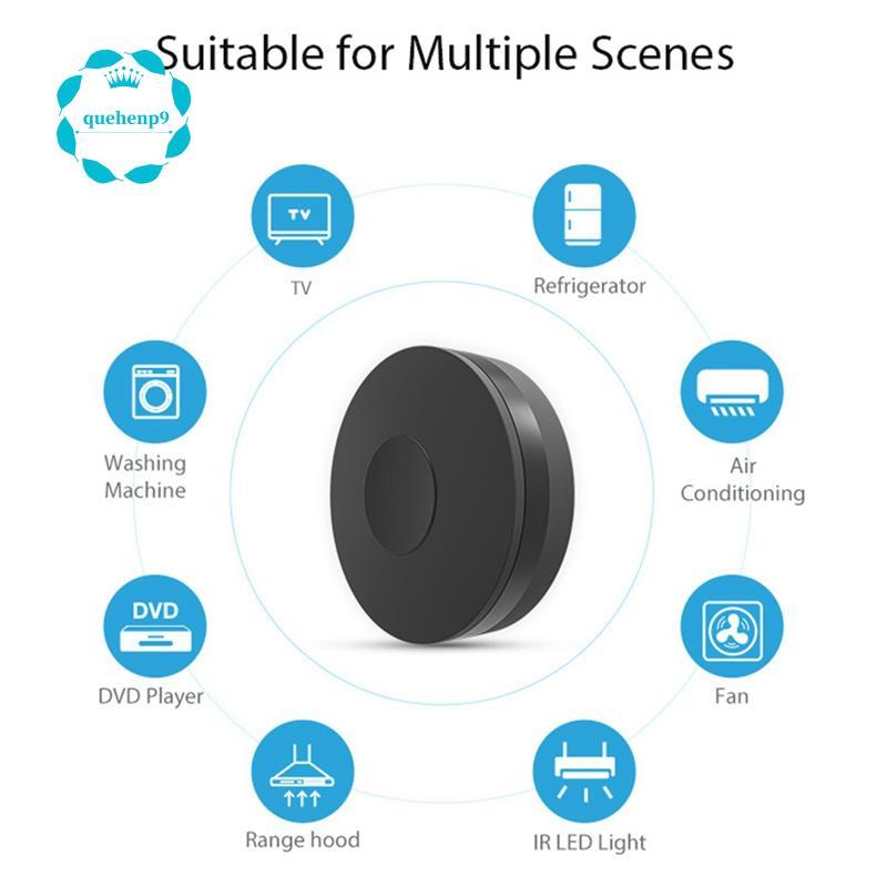 [Fast Q9]Smart IR รีโมทคอนโทรลคอนโทรลเลอร์ควบคุมเสียง Universal สําหรับเครื่องปรับอากาศ TV Tuya/Smar