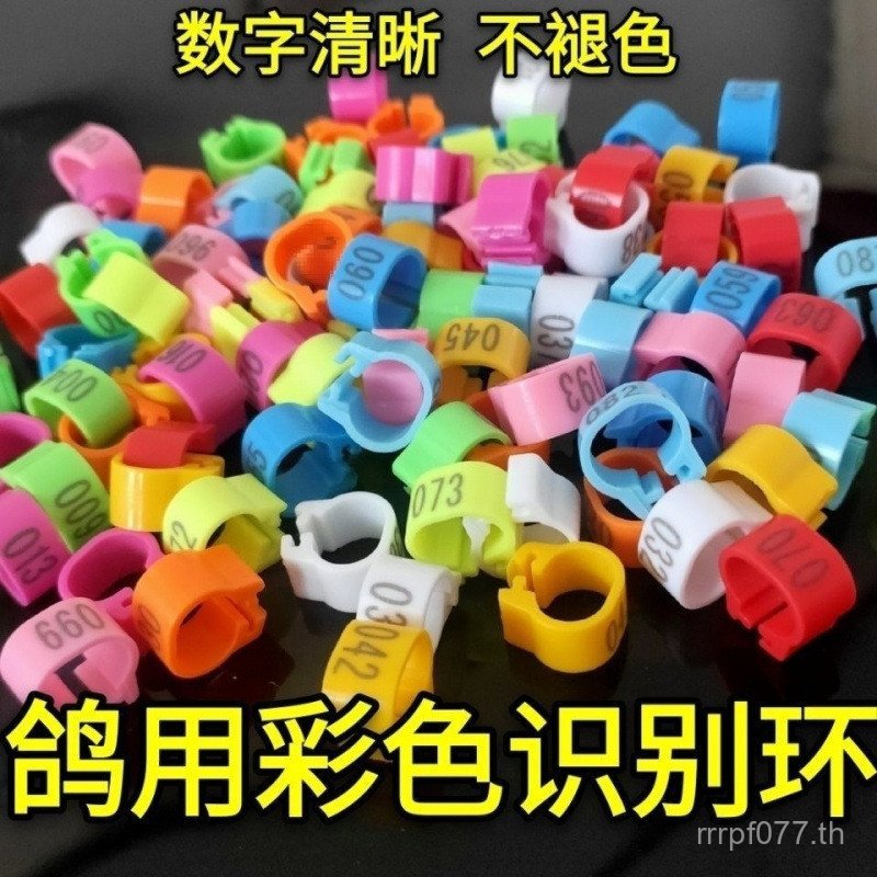 Mark Supplies Digital Snap Ring แหวนเท้าแหวน Pigeon Identification Ring Live Buckle Believe Pigeon B