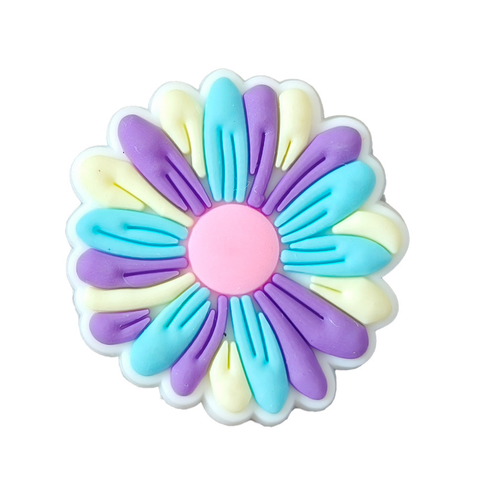 ตลก 1 ชิ้นหูฟังรองเท้า Charms น่ารักอุปกรณ์เสริมรองเท้า Charms สําหรับรองเท้าแตะตกแต่งหัวเข็มขัด - รูปที่ 4