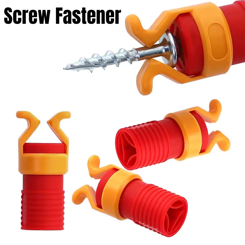 Fastener Clip แบบพกพาเจาะสกรูผู้ถือไขควงงานไม้สกรู Fastener Clamper Fixer