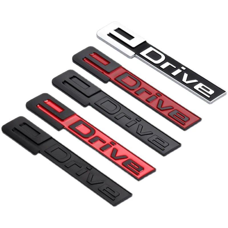 รถTrunk Fender Chrome Badge Emblem Decalsสติกเกอร์สําหรับBMW EDrive 225xe i4 i3 i8 X3 X5 3 5 Series 