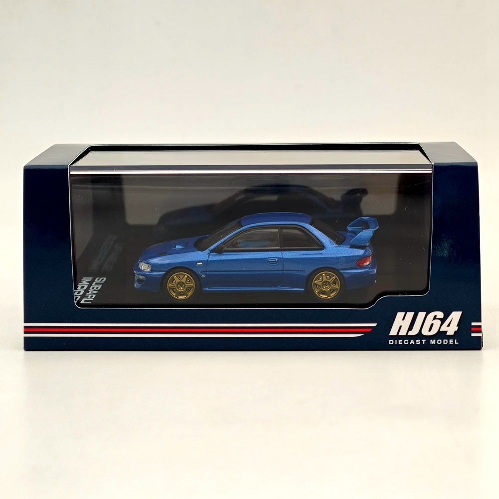 Hobby Japan 1: 64 Subaru Wing Leopard 22B Gc8 ดัดแปลง IMPREZA WRC จําลองรถรุ่น