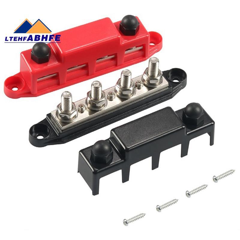 [ขายร้อน L]4 Way Busbar High-Current Terminal Stud Multi-Function RV Conversion Accessories Car Acce