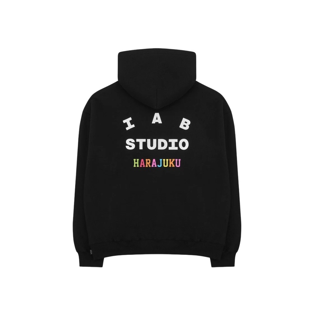 IAB STUDIO Harajuku แฟชั่นหลวมผู้ชายและผู้หญิง Hoodies แขนยาวขนาดใหญ่เสื้อสวมหัว