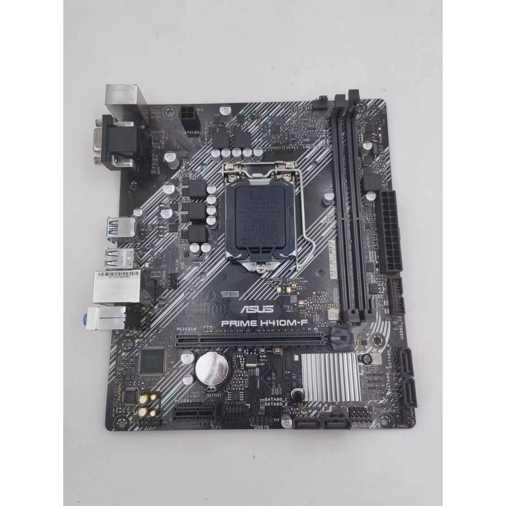 Asus/Asus H410M-F/K เมนบอร์ด 1200-Pin DDR4 หน่วยความจํารองรับ 10th Generation CPU รับประกันสามปี