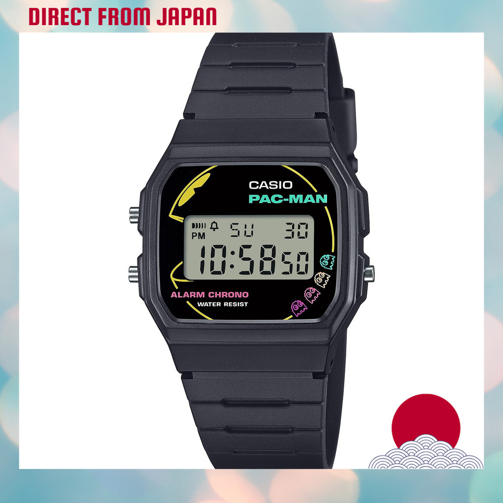 นาฬิกาสไตล์คลาสสิคจาก CASIO รุ่น F-91WPC-1AJR ลิขสิทธิ์แท้จากญี่ปุ่น ผลงานพิเศษจากคอลแลบ PAC-MAN ดีไ