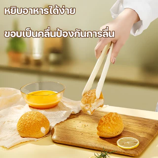 เซ็ตเครื่องครัวขนาดเล็ก ชุดซิลิโคนมินิ ทั้งหมด 3 ชิ้น ลายการ์ตูน กระบวย ที่คีบอาหาร ทนความร้อนสูง