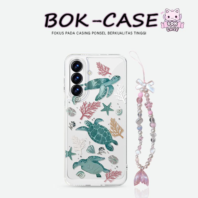 กันน้ํา Sea Turtle Candy Casing Vivo V60 Lite Y400 V60 Y19s Pro V50 Lite Y19S V40 4G 5G Y29 Y28 V23E