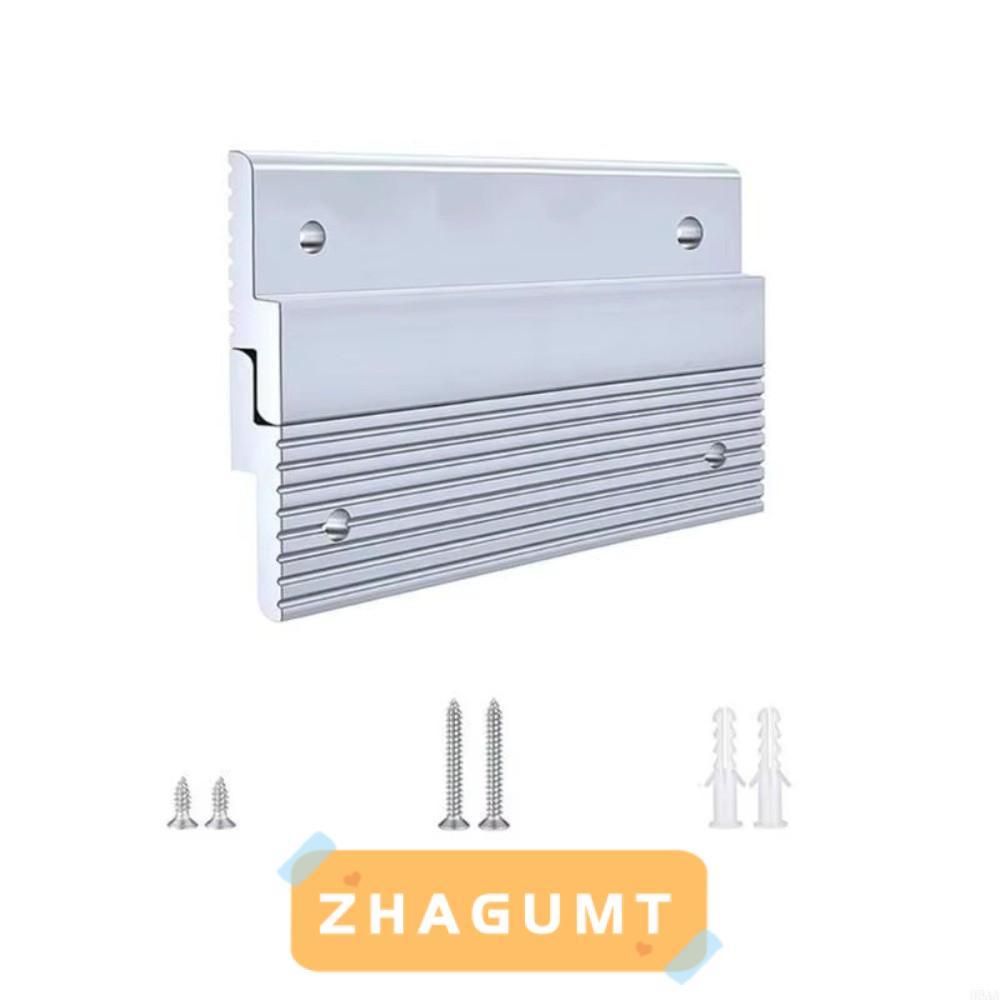 ZHAGUMT366KB กรอบรูปแขวน Z Clamps, 100 มม./152 มม.อลูมิเนียม French Cleat ระบบยึดฮาร์ดแวร์วงเล็บโลหะ