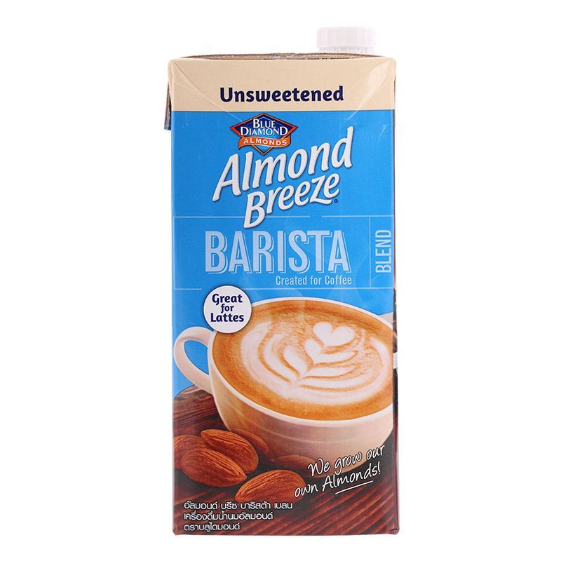 บลูไดมอนด์อัลมอนด์บรีซบาริสต้าเบลน 946มล. Blue Diamond Almond Breeze Barista Blend 946ml. [บาร์โค้ด 8850096818575]
