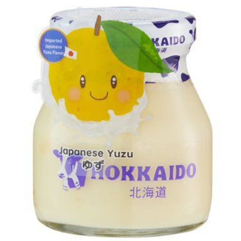 ฮอกไกโดโมริโมโตะโยเกิร์ตกลิ่นส้มยูซุ 100มล. Hokkaido Morimoto Yuzu Orange Flavor Yogurt 100ml. [8858937500443 ]