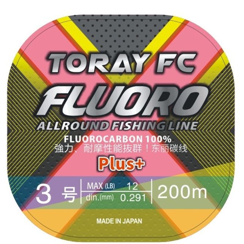 TORAYfc Tory Carbon Wire 200m 60m ญี่ปุ่นนําเข้าสายคาร์บอนเส้นทางสวมใส่ชั้นนํา Carbon Strand 6.30.3