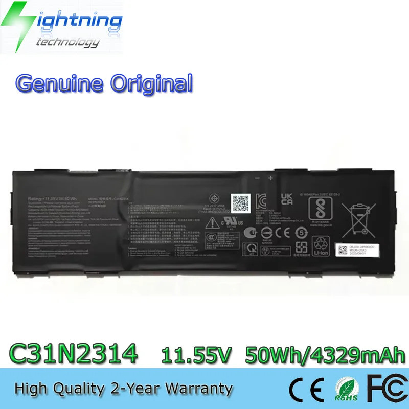 C31N2314 11.55V 50Wh แบตเตอรี่สําหรับ Asus ExpertBook Chromebook CX1405 B1 B1402 B1403CVA B1502 BR11