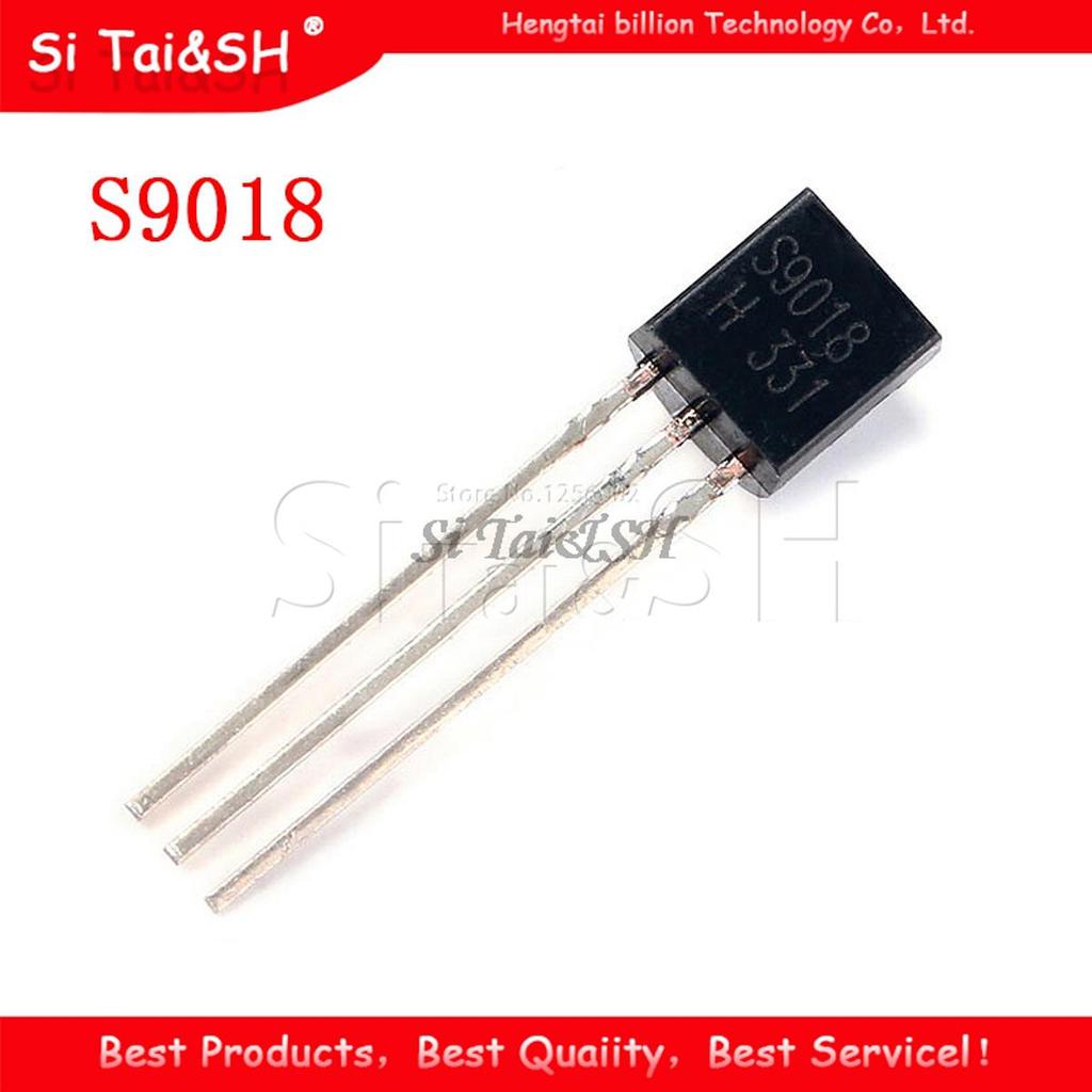 100PCS S9018 TO-92 9018 TO92 ทรานซิสเตอร์ไตรโอดใหม่