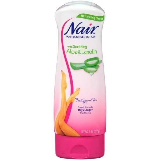 Nair ครีมกําจัดขน Lip Hair Body ไม่เจ็บปวดอ่อนโยนใต้วงแขนขากําจัดขนเครายา260701
