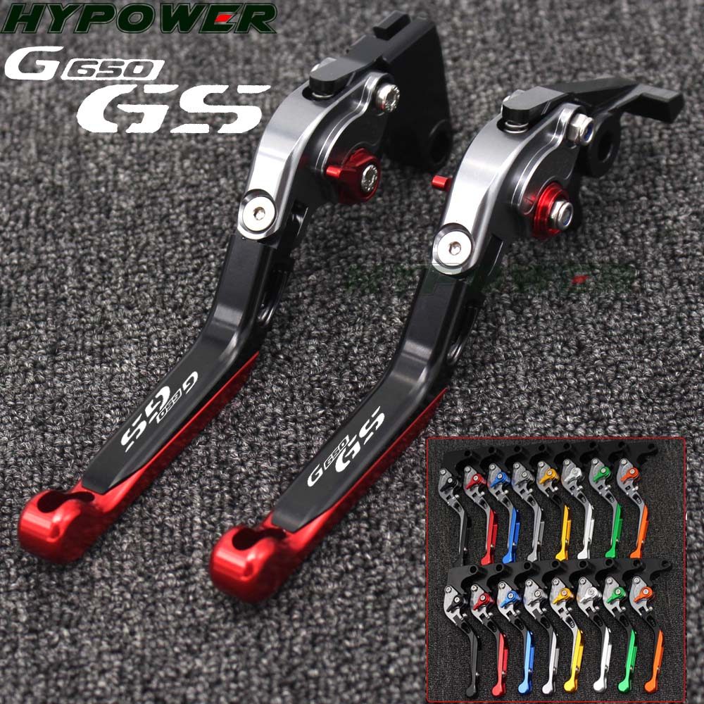 CFor BMW G650GS Sertao G 650 GS G650 GS 2010-2015 รถจักรยานยนต์ปรับพับขยายได้เบรคคลัทช์คันโยก