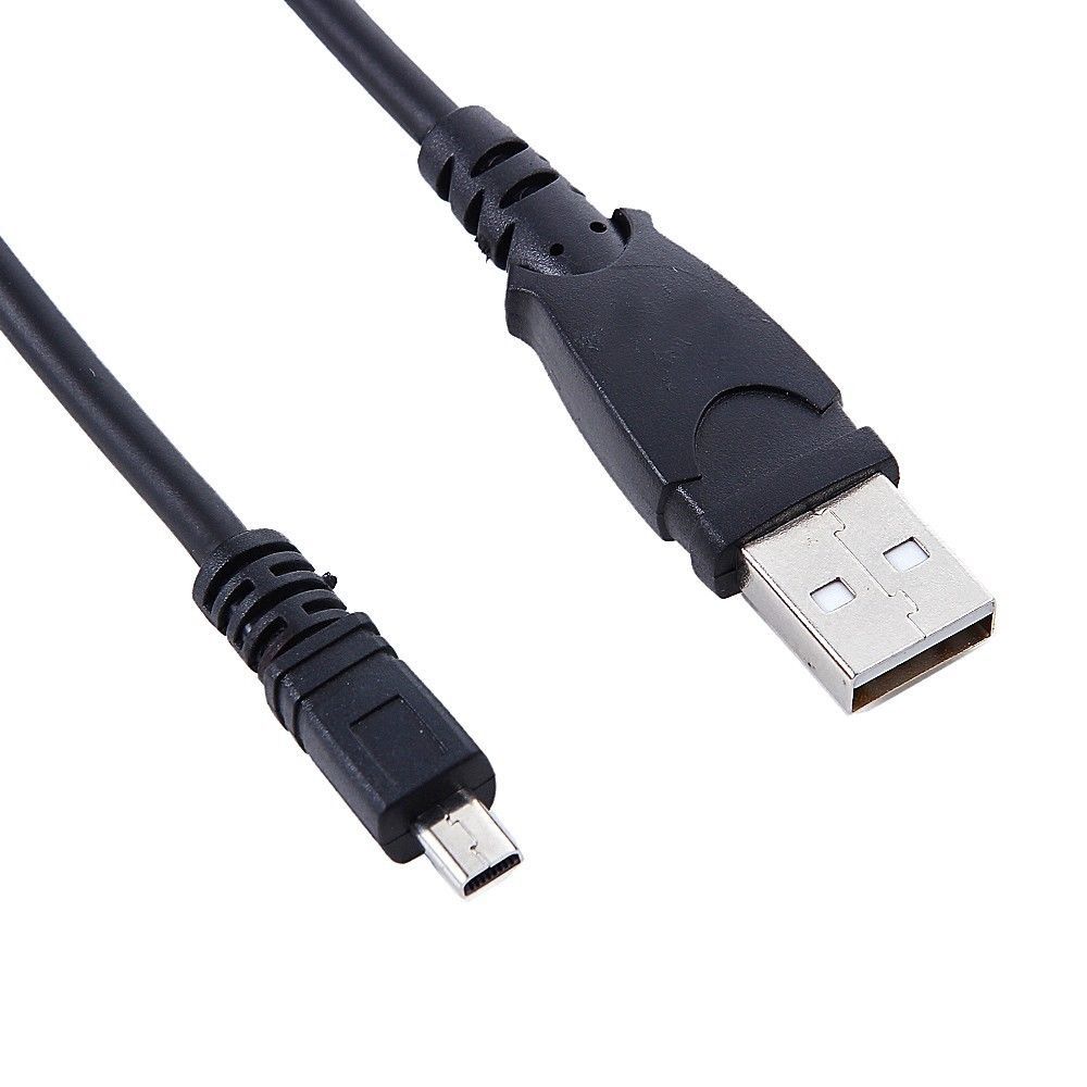 USB PC ข้อมูล SYNC สายสําหรับกล้อง Sanyo Xacti VPC-S122 ex VPC-S120 e/x