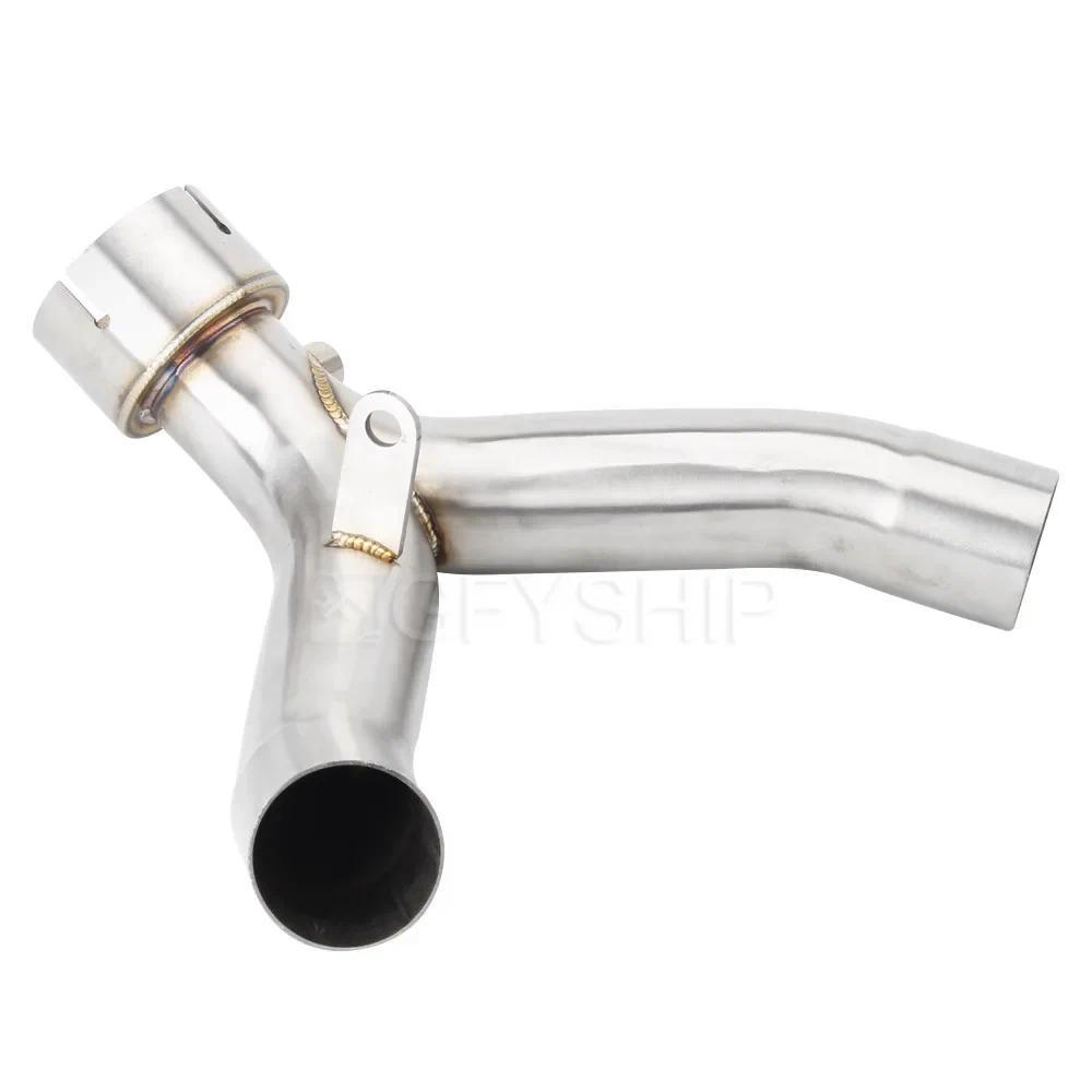 Fit สําหรับ Suzuki GSXR 1000 2007 2008 GSXR1000 K7 K8 GSX-R1000 GSXR 1000 Escape Slip-on รถจักรยานยน