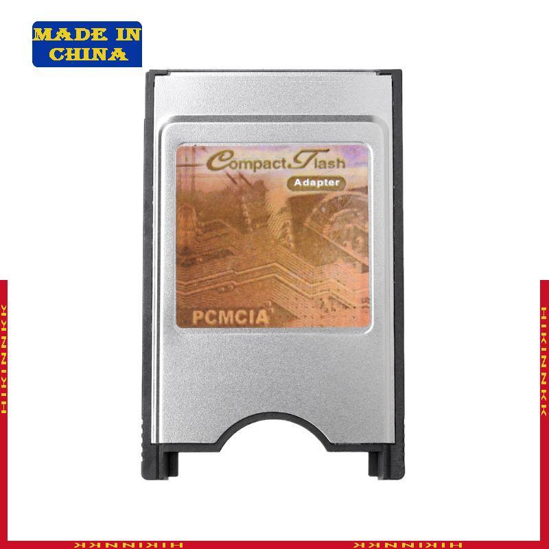 HIK Compactflash Card CF to PC PCMCIA Interface Adapter Card Reader สําหรับแล็ปท็อป