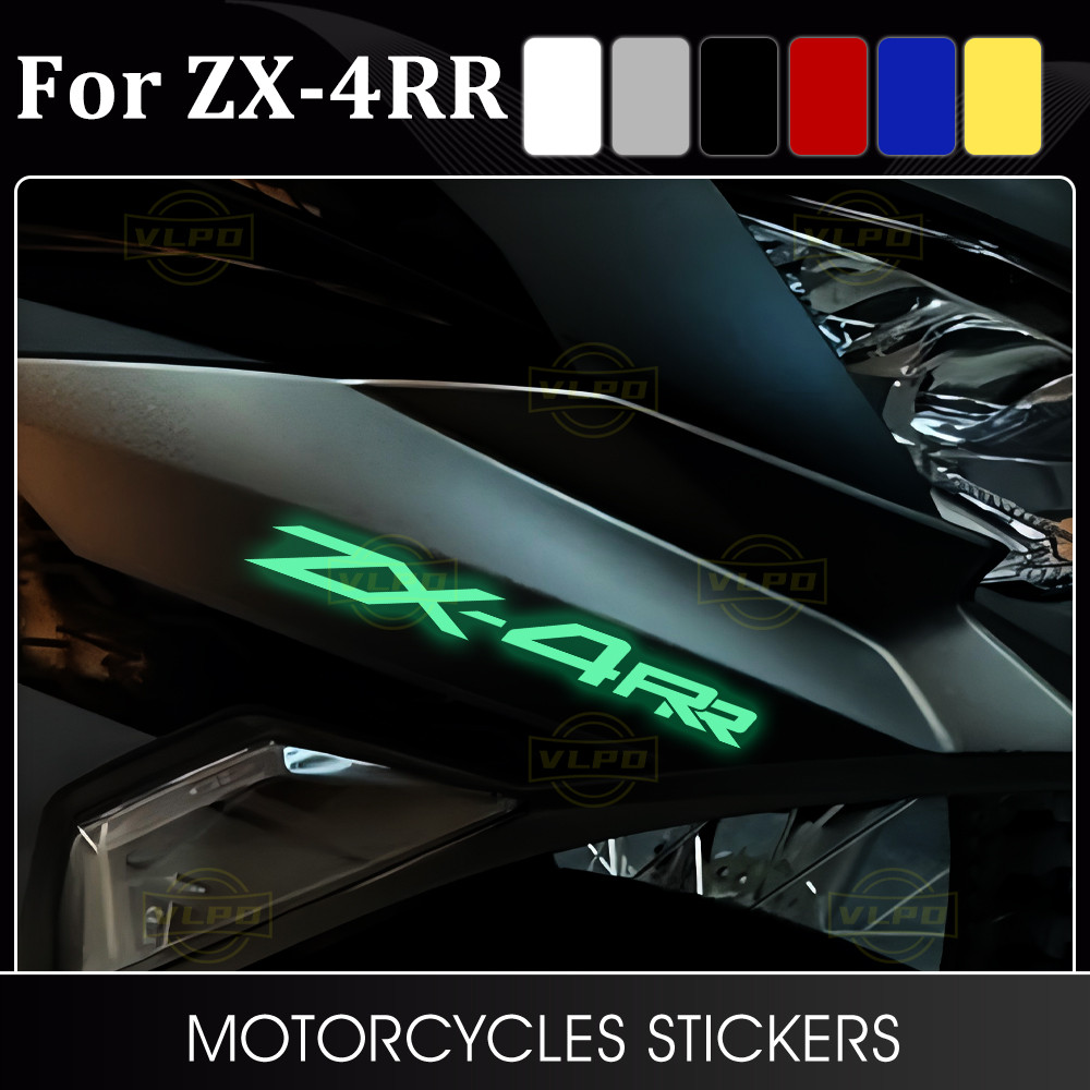 สติ๊กเกอร์รถจักรยานยนต์รูปลอกกันน้ําสําหรับ Kawasaki ZX4RR ZX4 4RR ZX 4 RR ZX-4RR 2023 2024 2025 202